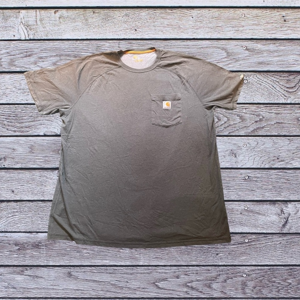 Carhartt Men's Short Sleeve force Tee in grey sz xl
